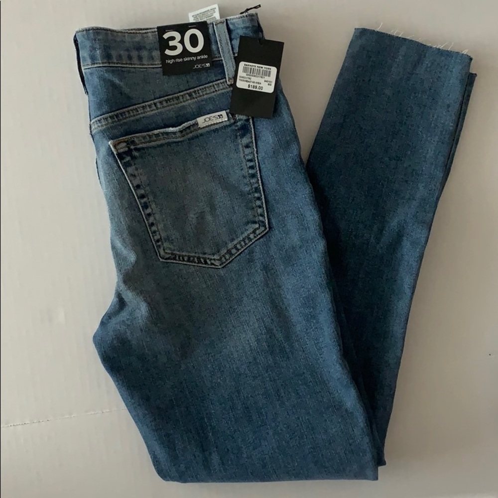 NWT Joe’s Jeans High Rise Skinny Ankle Jeans
